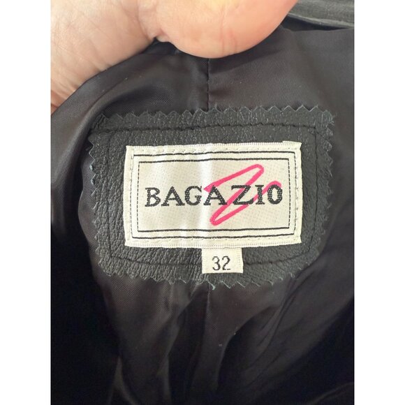 Vintage 90's Bagazio Mens Soft Leather Biker Pants Size 32 - Picture 3 of 16